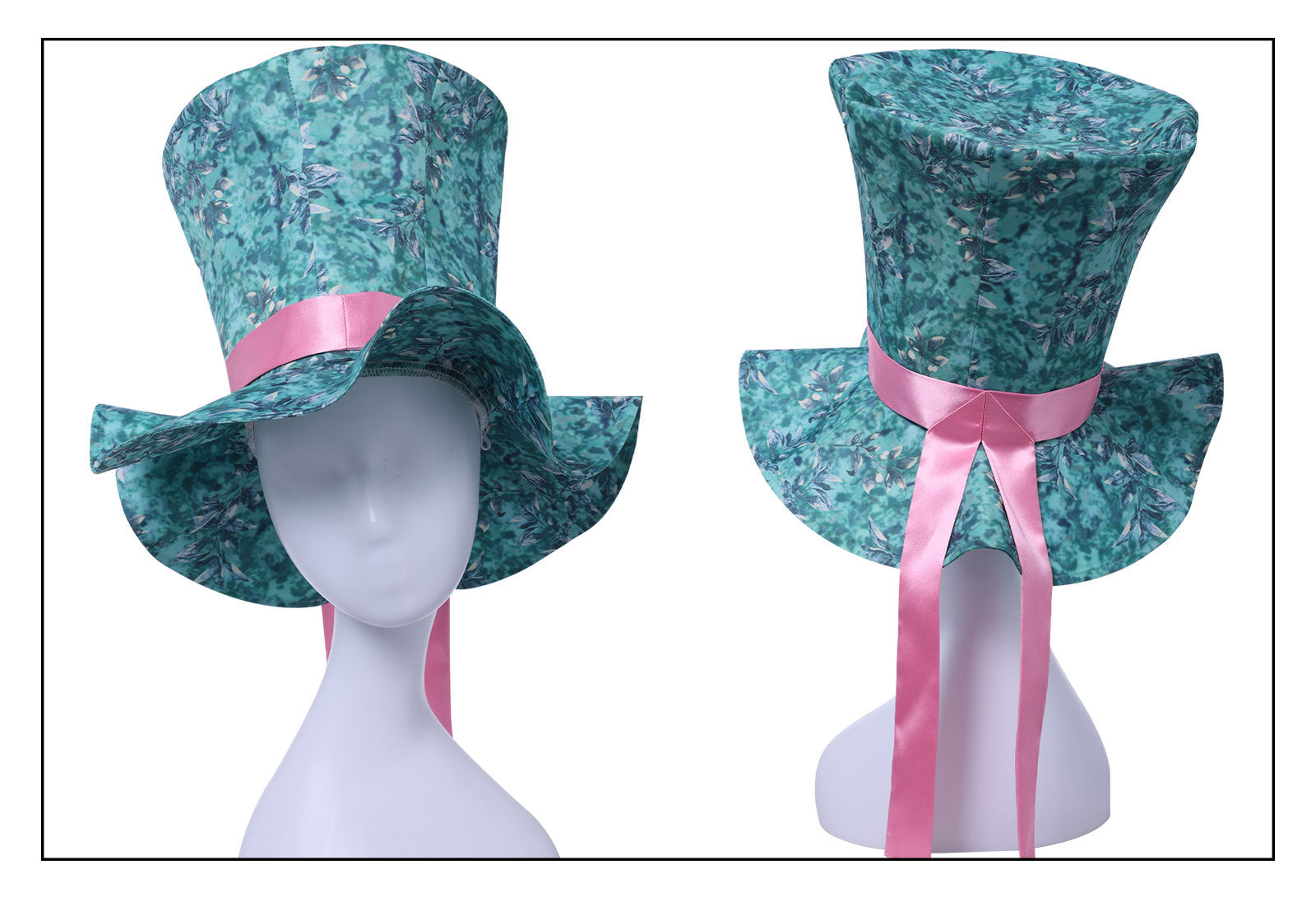 Alice in Wonderland cosplay hat man costume, Mad Hatter movie character play dress-up suit