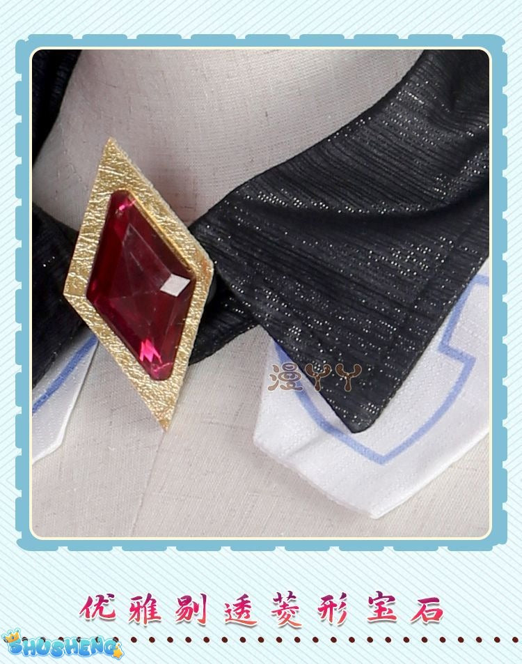 Genshin Impact Katheryne Cosplay Costume For Halloween Christmas Festival Party Game Comic Con Clothes