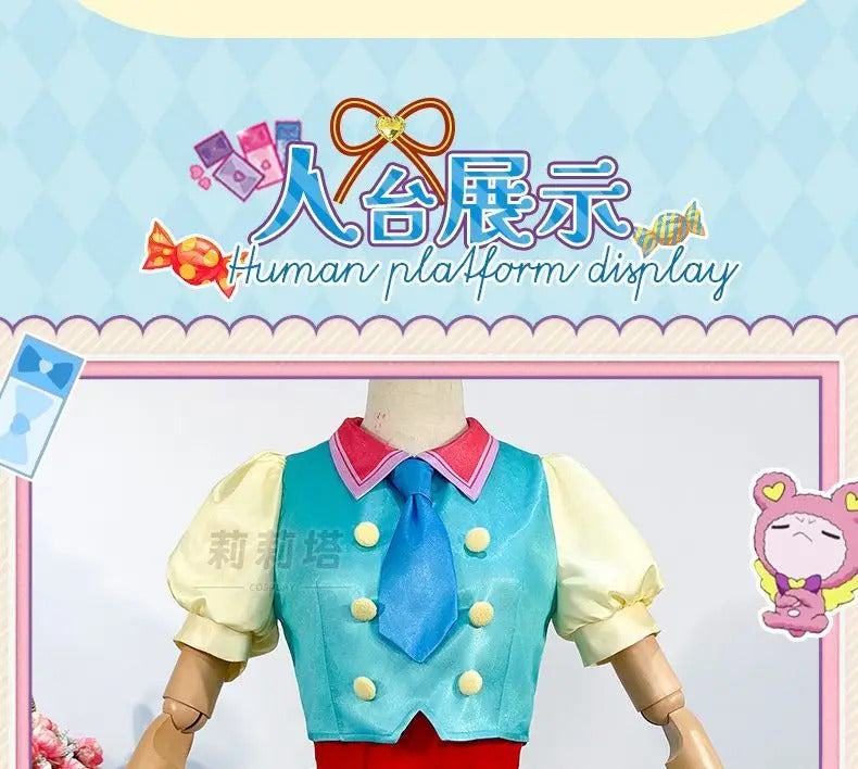 Minami Mirei Anime PriPara cosplay initial costume party Carnival sweet lolita dress accessories props full set woman uniform