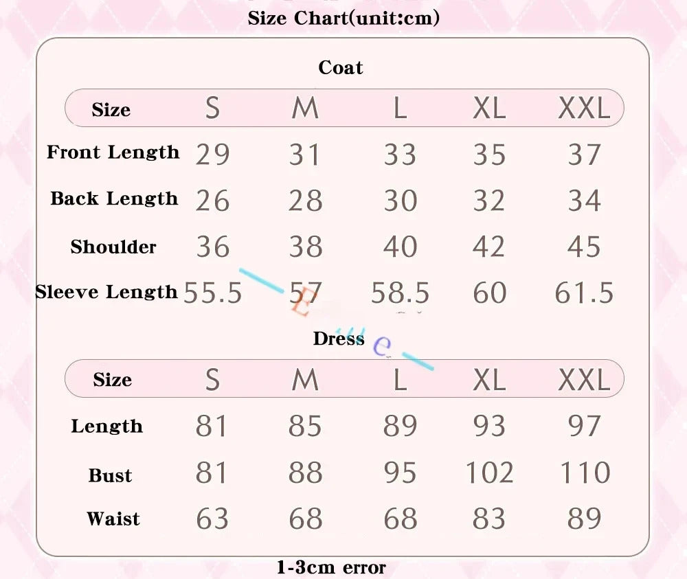 Anime BanG Dream! Kokoro Tsurumaki Cosplay Costume Dress Hat Glove Coat Hat Props Full Set Halloween Sweet Woman Lolita Uniform