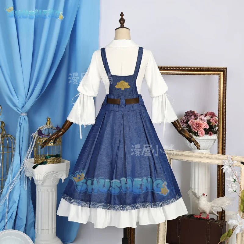 Shusheng-N Game Arknights BAGPIPE Cosplay Costume Uniform Halloween Carnival Party Christmas Play Role Clothes Clothing for Women