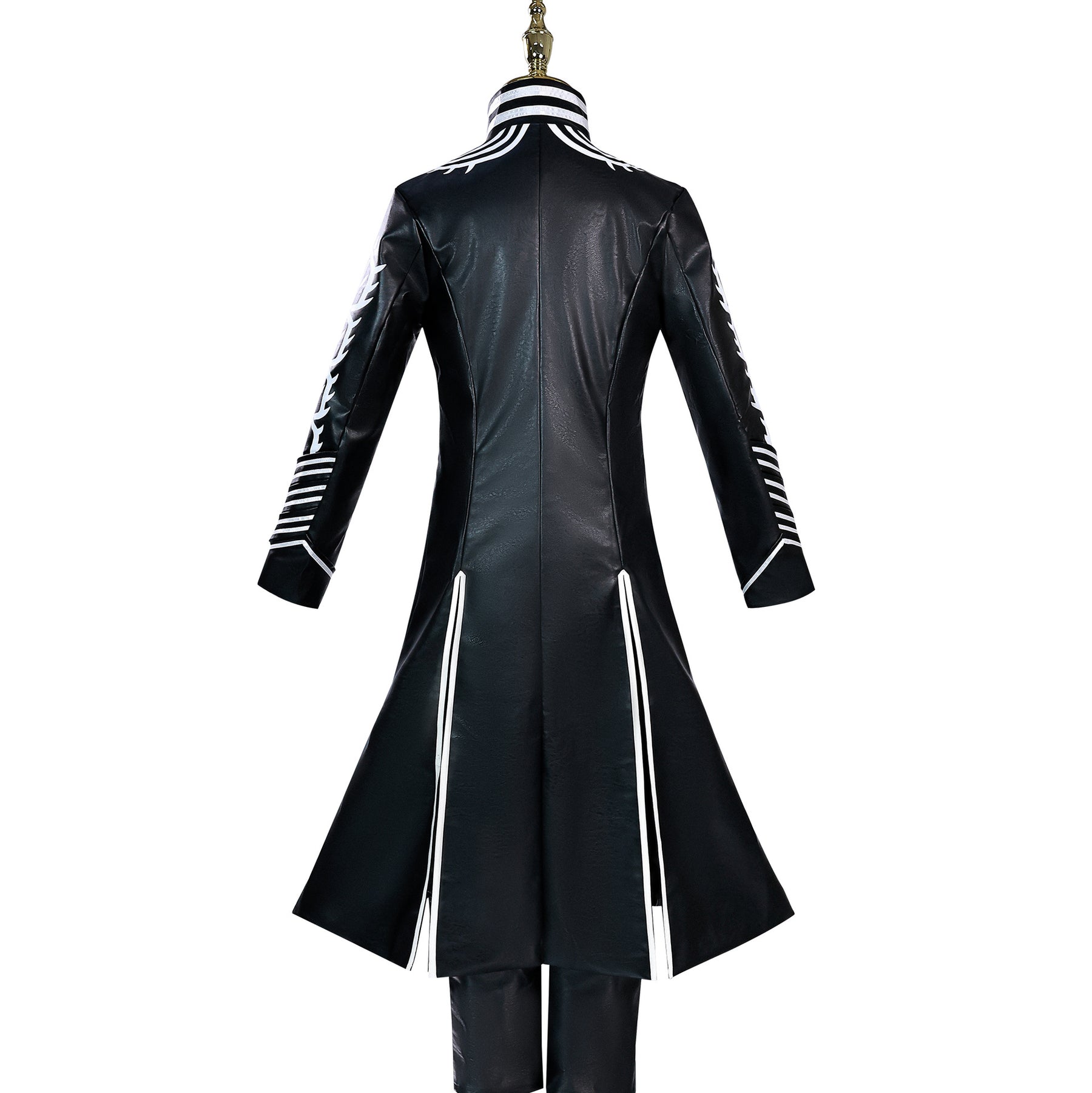 Hot Game DMC5 Cosplay Vergil Costume Nelo Complete Outfit Halloween Carnival Men Suit Jacket Vest Costume