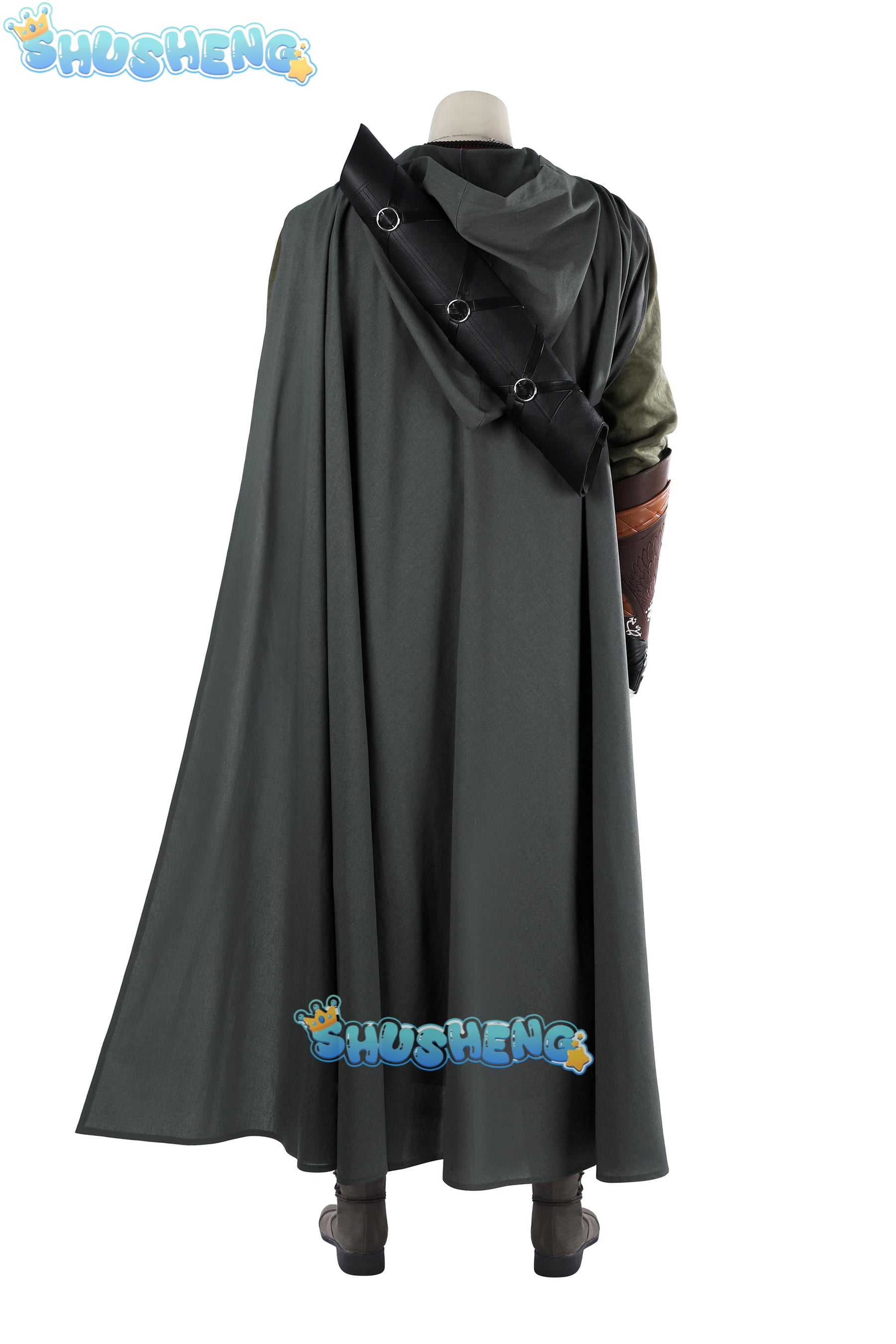 Movie Aragorn Cosplay Outfits Men's Aragorn Fighting Uniform Custom Made