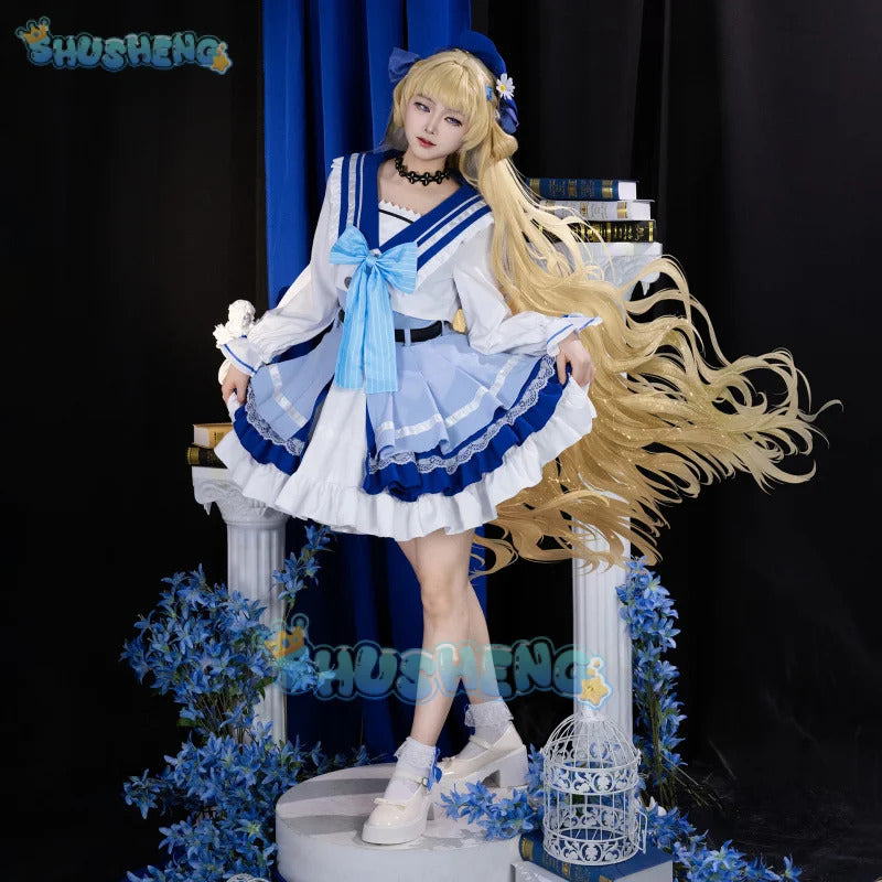 Wuthering Waves Rosin Phoebe Cosplay Costume Uniform Halloween Carnival Party Christmas Play Role Clothes Clothing for Women