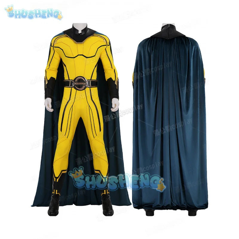 Movie Thunderbolts Sentry Cosplay Costume Uniform Halloween Carnival Party Christmas Play Role Clothes Clothing for Men