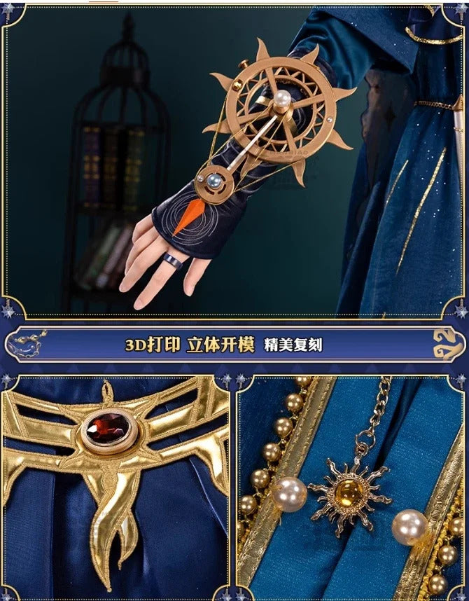 Identity Ⅴ Ada Mesmer Psychologist Emil Patient Cosplay Hengmeng Costume Halloween New Men Women Fashion Prop wig Dress Uniform