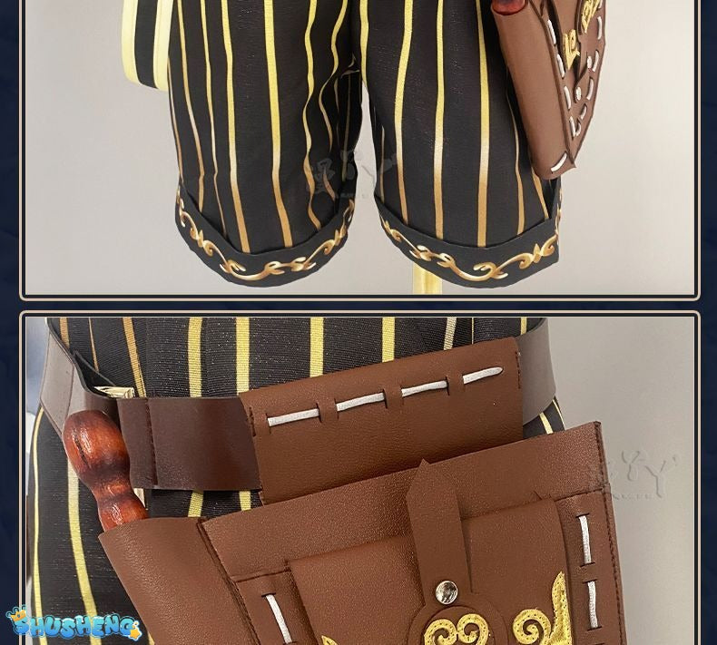 Game Identity V Mechanic Tracy Reznik Cosplay Costume Party Suit Shirt Vest Pants Halloween Uniform Anime Clothes