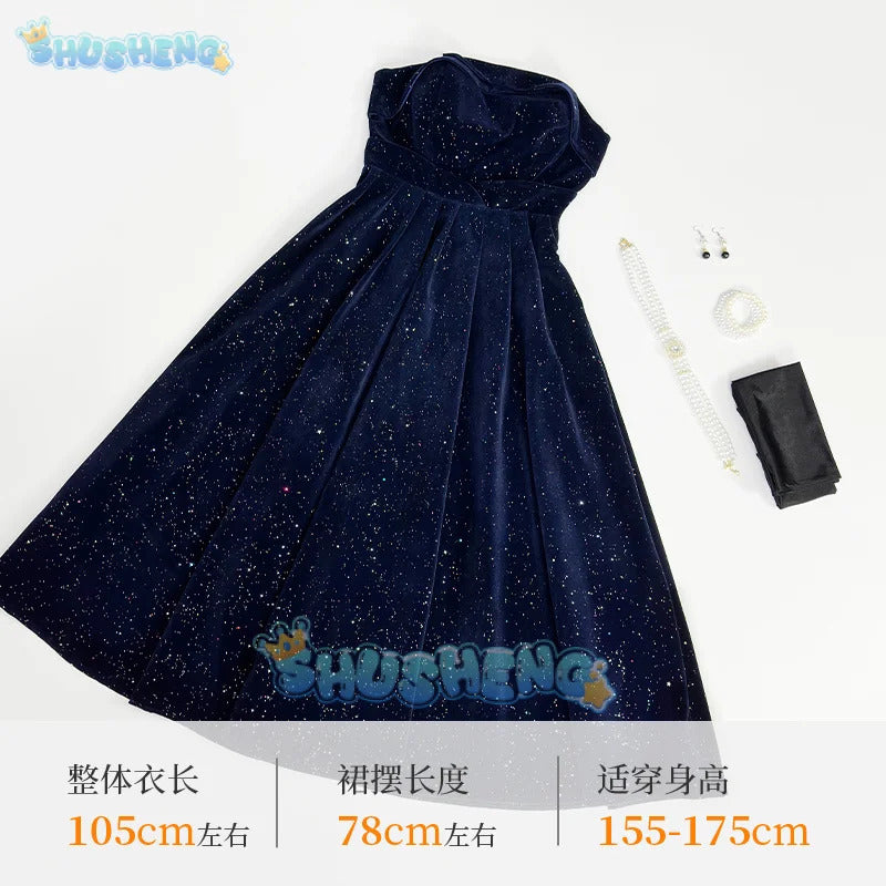 Love And Deepspace Heroines Cosplay Costume Dress Halloween Carnival Party Christmas Play Role Clothes Clothing Shusheng
