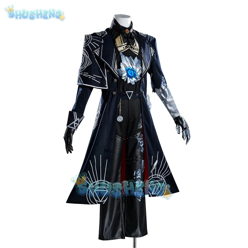 Games Identity V Norton Campbell Cosplay Costume s Gold Uniform Halloween Carnival Party Christmas Play Role Clothing