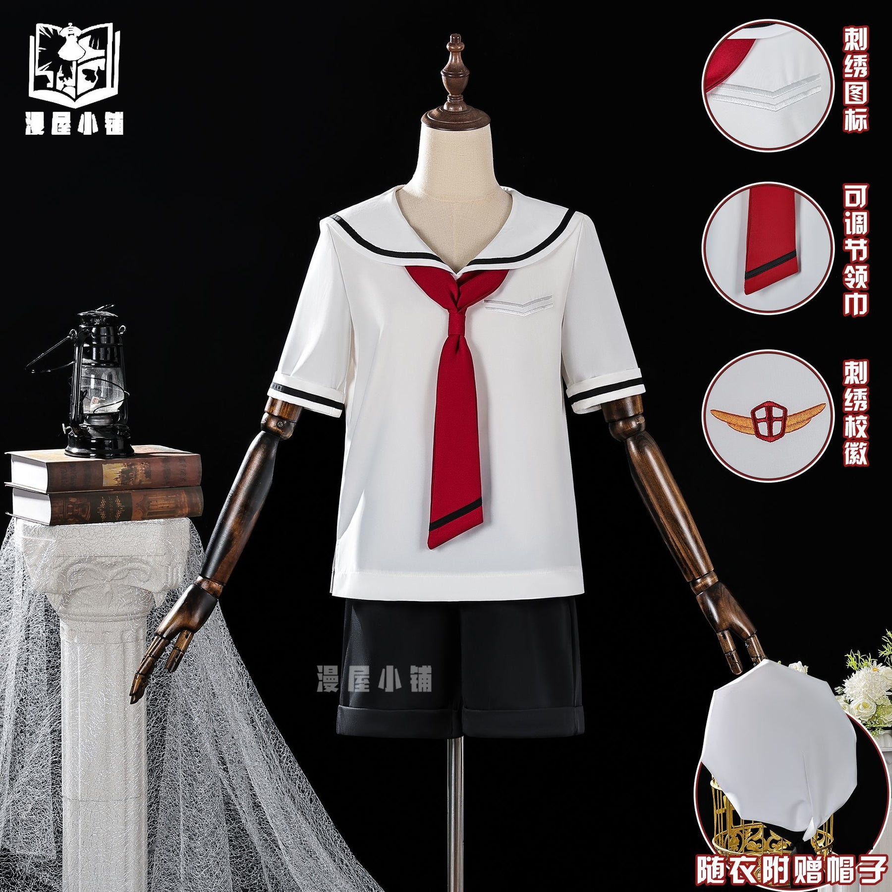 Anime Magic Card Captor Cardcaptor Li Syaoran Cosplay Costume Wig Summer JK School Uniform Shirt Woman Lovely Campus Suit