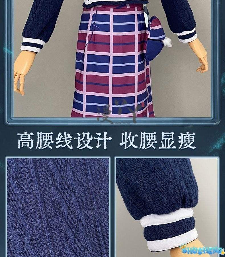 Game Identity V Toy Merchant Anne Lester Ivory Tower Cosplay Costume Dress Anime Clothes Halloween Women