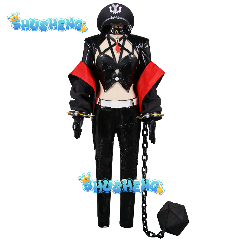 Game Honkai Star Rail Caterina Cosplay Costume The Shacklebound Caterina Women Suit Halloween Party Uniform with Hat