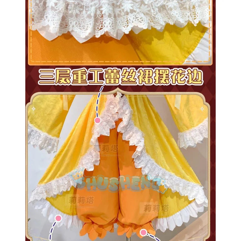 Anime Rozen Maiden Hinaichigo Souseiseki Cosplay Costume Halloween Carnival Sweet and Cute Lolita Dress and Accessories Girl Set