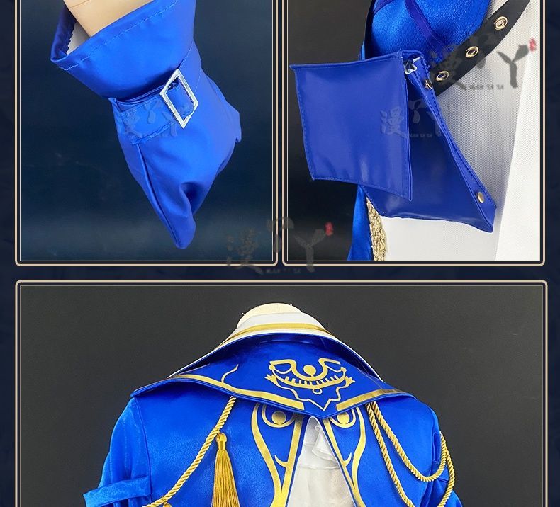 Prisoner Luca Balsa Cosplay Game Identity V Luca Costume Trench Uniform Suit Party Role Play Clothing Suit