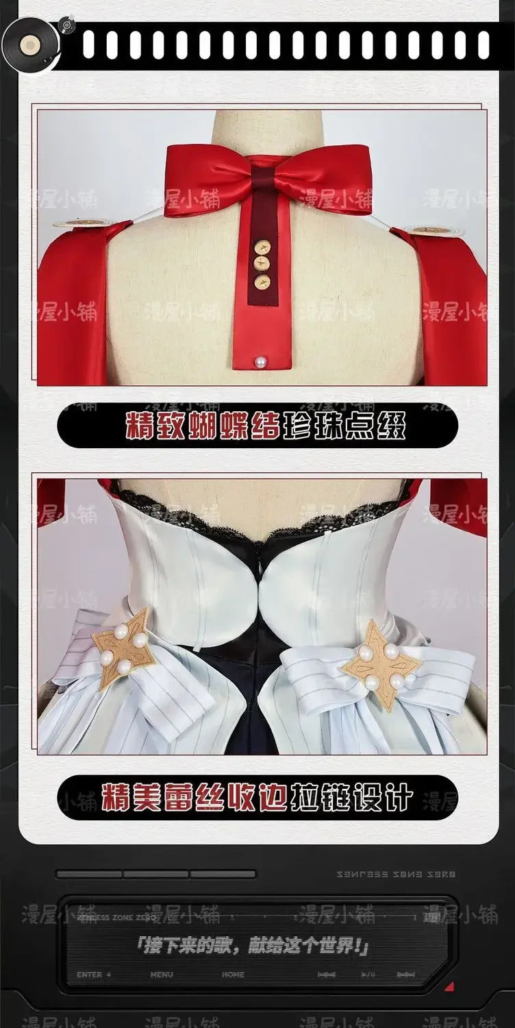 Zenless Zone Zero Astra Yao Cosplay Costume Uniform Halloween Carnival Party Christmas Play Role Clothes Clothing for Women