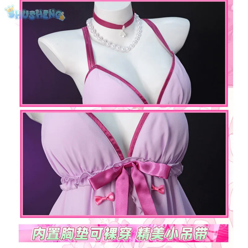 Megumi Kato Saekano: How to Raise a Boring Girlfriend Cosplay Costume Halloween sexy women dress props accessories nightgown set