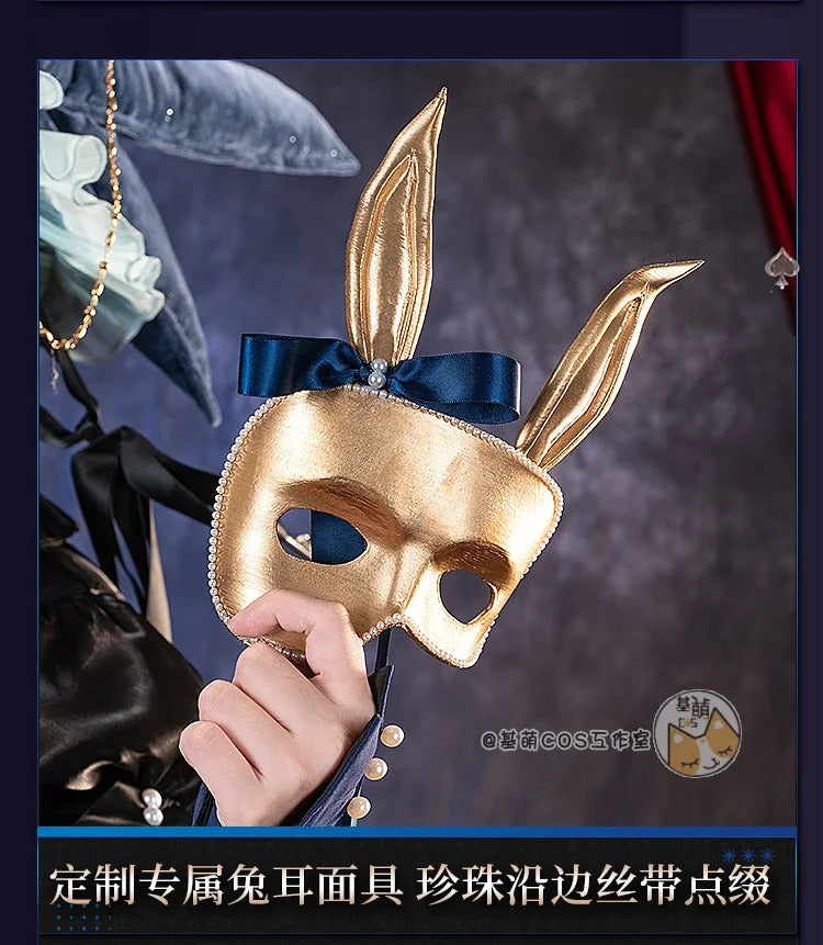 Reverse:1999 Vertin Cosplay Costume Long Eared Watchmaker Uniform Halloween Carnival Party Christmas Play Role Clothes Clothing