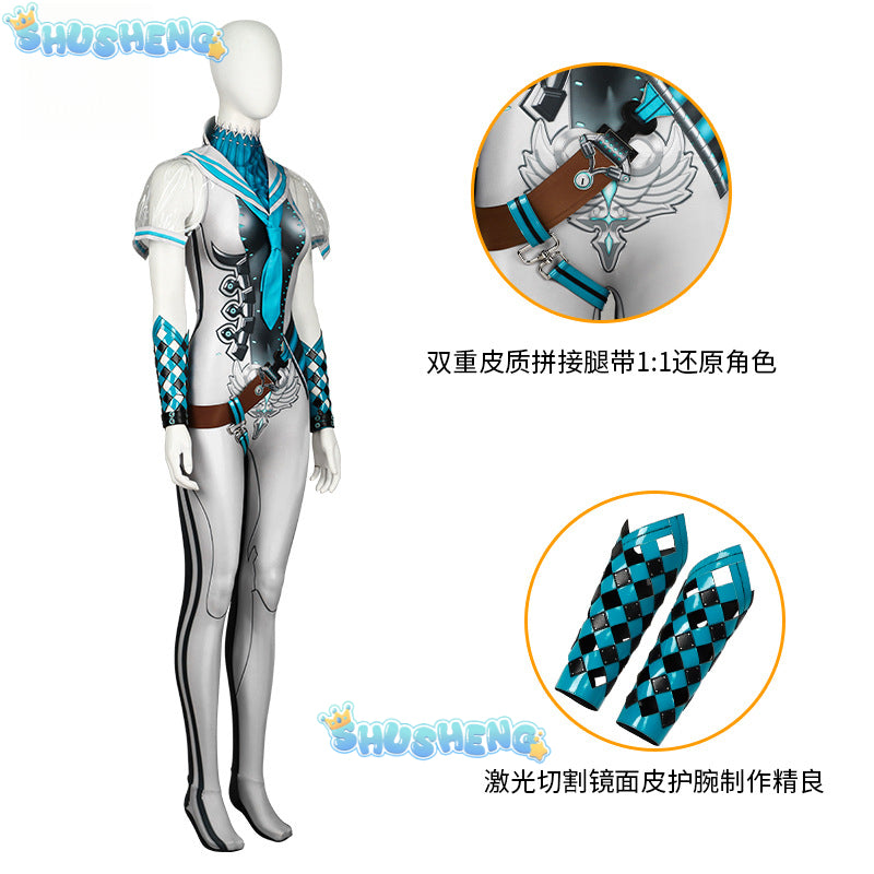 Eve Cosplay Costume Game Stellar Blade Bodysuit Cosplay Women Game Costume Eve Cosplay Halloween