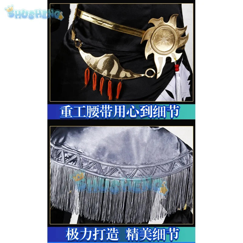 Final Fantasy XIV FF14 Astrologian Cosplay Costume Halloween Carnival Costume Support Customization