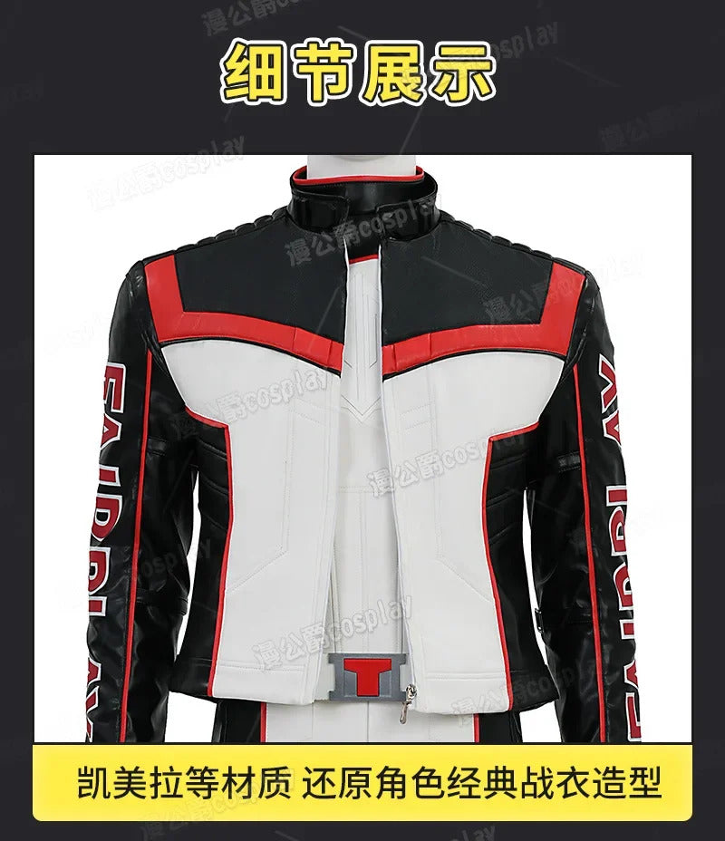 Movie Superhero Mister Terrific Cospaly Costume Adult Men's Woman Halloween Fantasy New Uniform Shoes Coat Pants Belt Glove Set