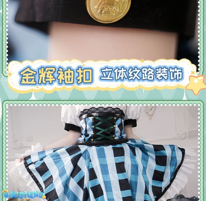 Todo Yurika Cosplay Costume Game Aikatsu Uniform Halloween Carnival Party Christmas Play Role Clothes Clothing