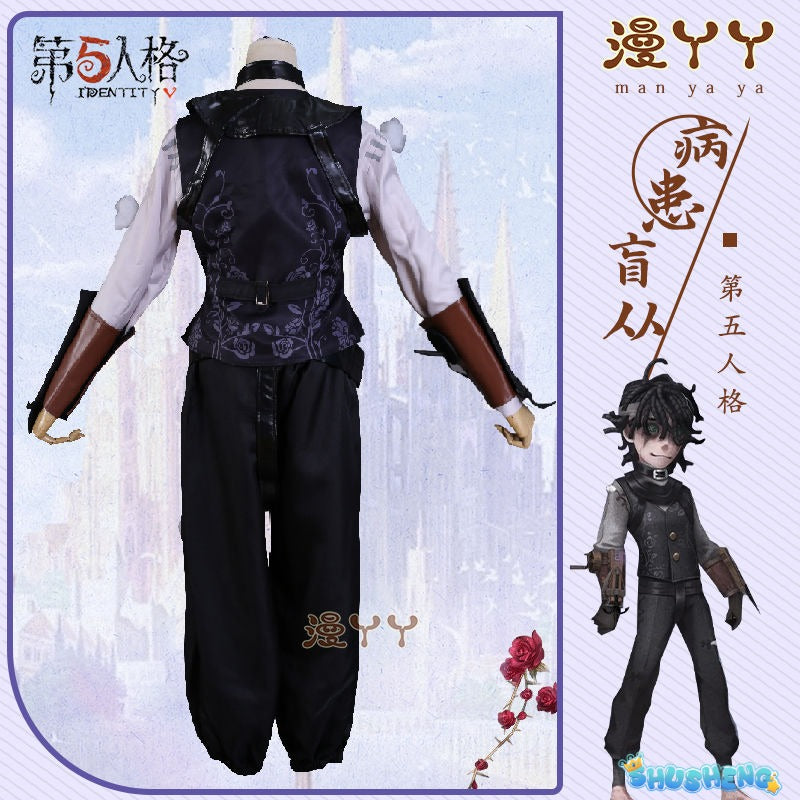 Identity V Patient Emil Cosplay Game Cosplay Costume Man Emil Uniform Halloween Play Role Comic Con Outfit Suit