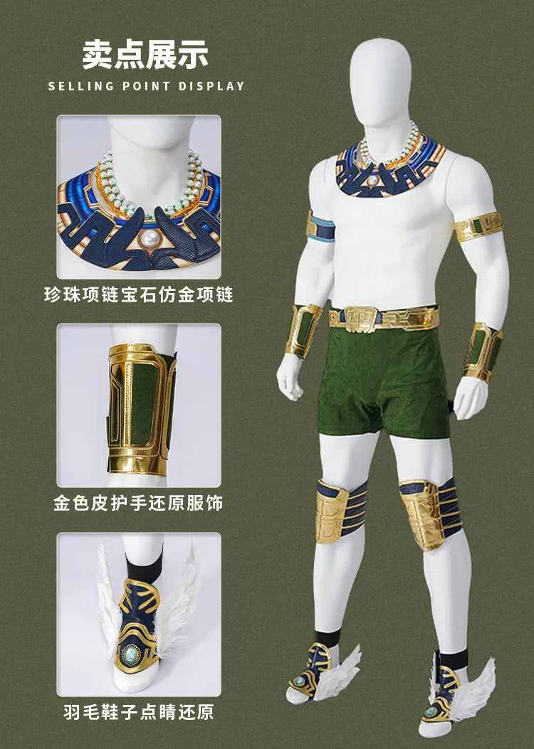 Movie Panther 2 Wakanda Forever Black Namor McKenzie Cosplay Sub-Mariner Costume Men Fantasia Battle Costume Halloween outfit