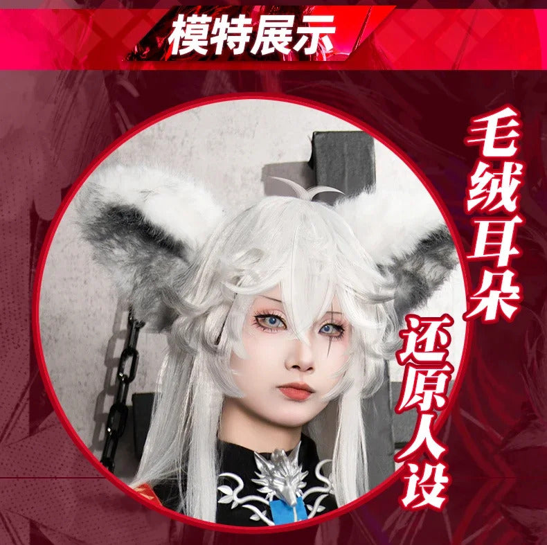 Arknights Lappland The Decadenza Cosplay Costume Uniform Halloween Carnival Party Christmas Play Role Clothes Clothing for Women