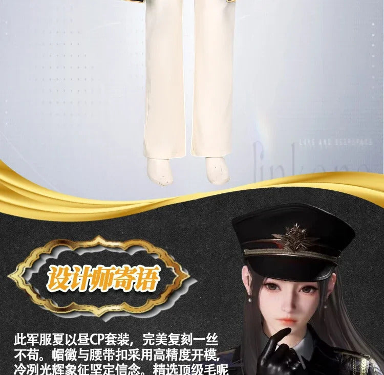 Game Love And Deepspace Heroines Cosplay Costume Farspace Colonel Female Uniform Caleb Halloween Party Women Carnival Outfit