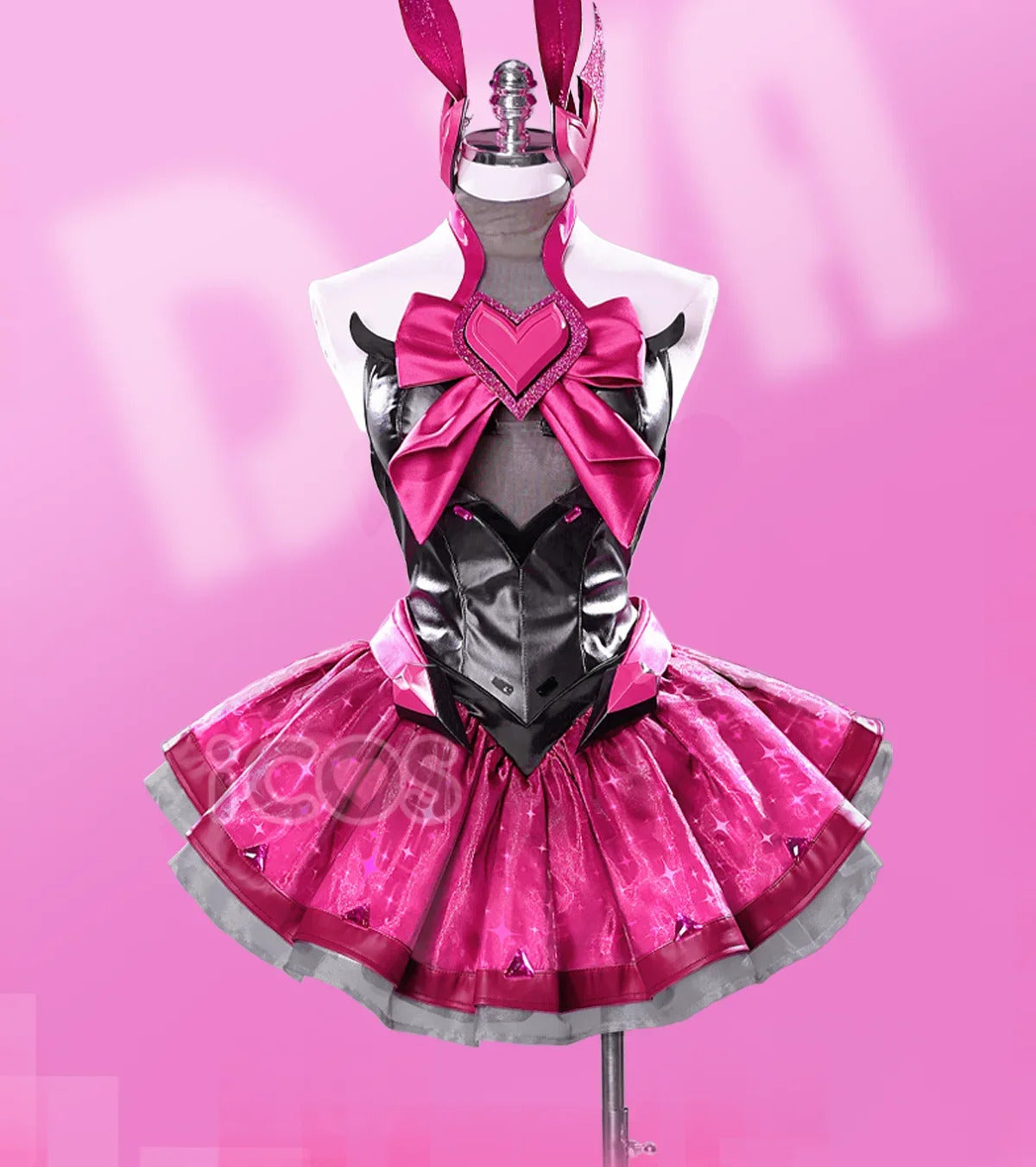 D.Va Overwatch Cosplay Magical Girl Costume High quality leather dress wig prop sock gloves set Halloween fashion women uniform