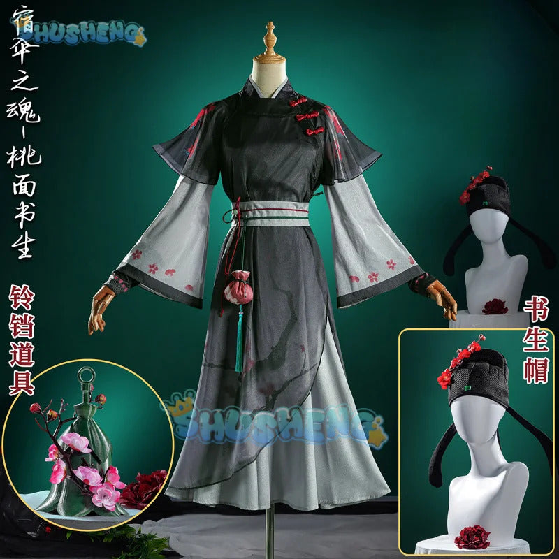Game Identity Ⅴ Wu Chang White Guard Black Guard Cosplay Costume Uniform Halloween Carnival Party Play Role Clothes Clothing
