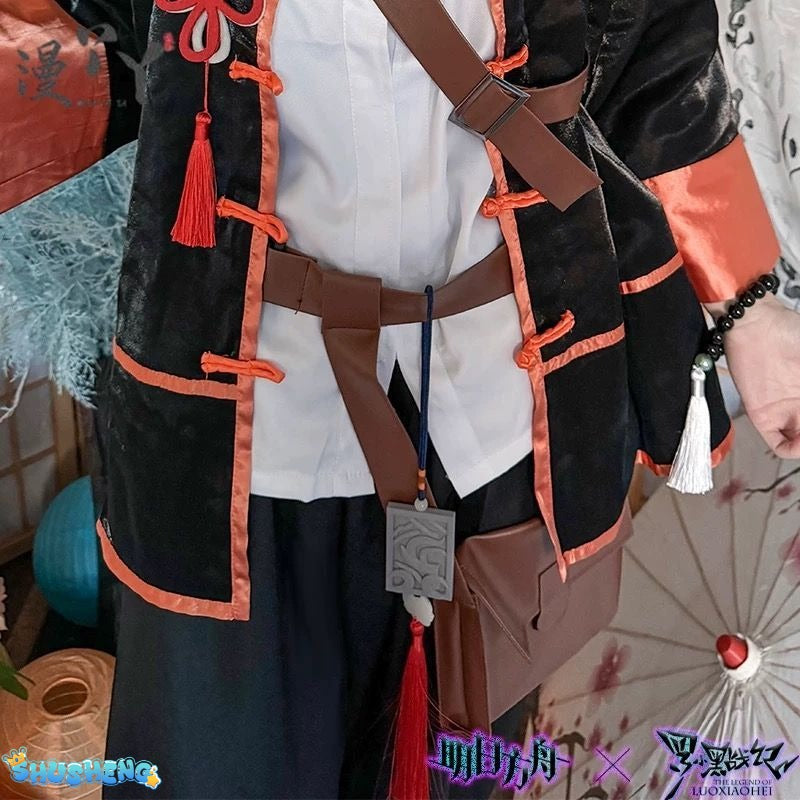 Arknights Luo Xiaohei Chinese Style Cosplay Costume Anime Game Party Uniform Halloween Play Role Chinese Culture Theme