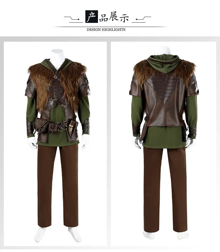 Movie How to Train Your Dragon Hiccup Cosplay Costume Uniform Halloween Carnival Party Christmas Play Role Clothes Clothing