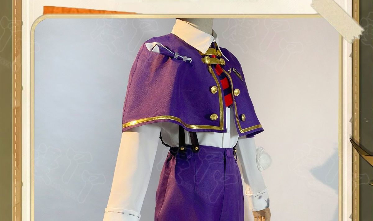 Game Identity V Ivory Tower Painter Edgar Valden Cosplay Costume Anime Suit Halloween Carnival Uniforms Custom Made