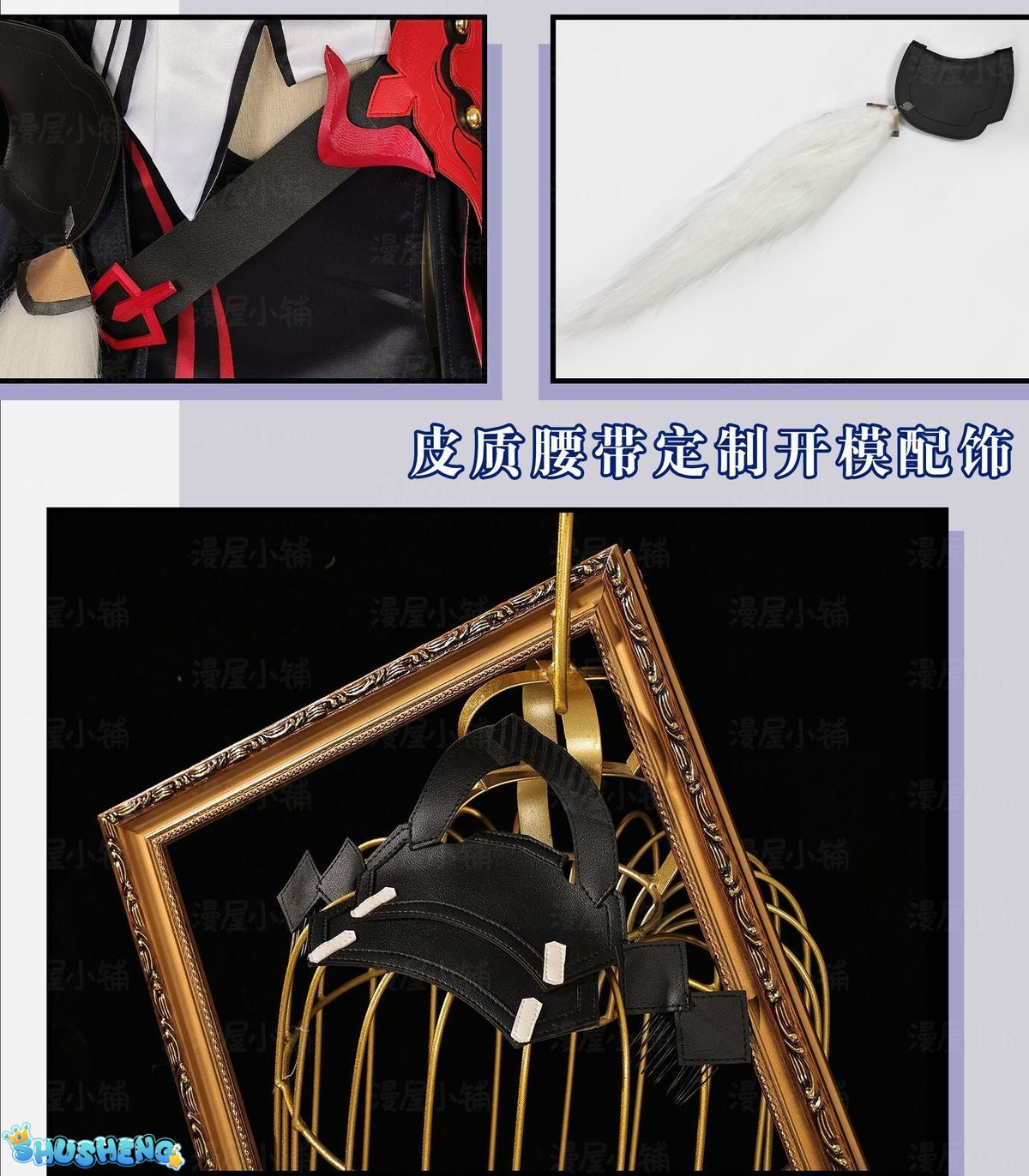 New Anime Honkai Impact 3 Raiden Mei Cosplay Horns Halloween Devil Horns Barrettes Cosplay Hair Clip Headdress Costume Masquerade