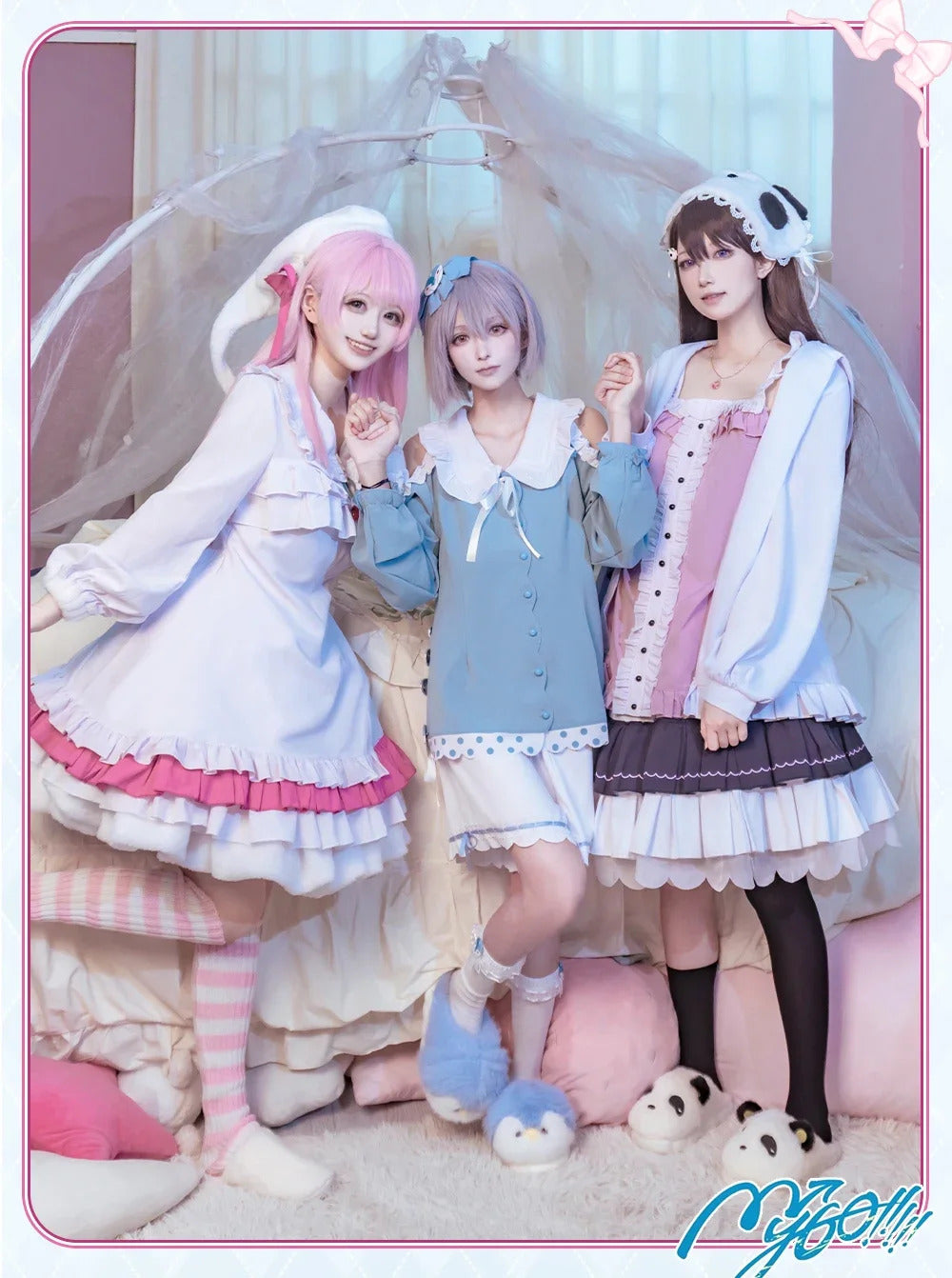 Taki Shiina Anon Chihaya Takamatsu Tomori Bang Dream!Cosplay Costume Halloween sleepwear party dress socks accessories prop set