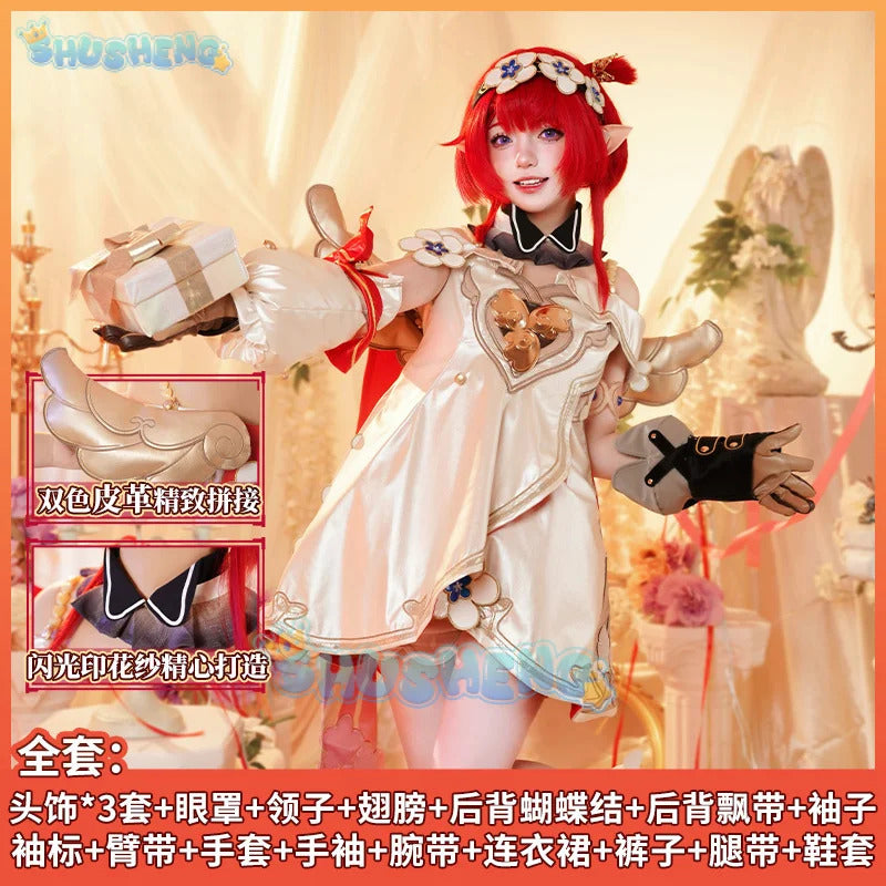 Honkai: Star Rail Tribbie Cosplay Costume Uniform Halloween Carnival Party Christmas Play Role Clothes Clothing for Women