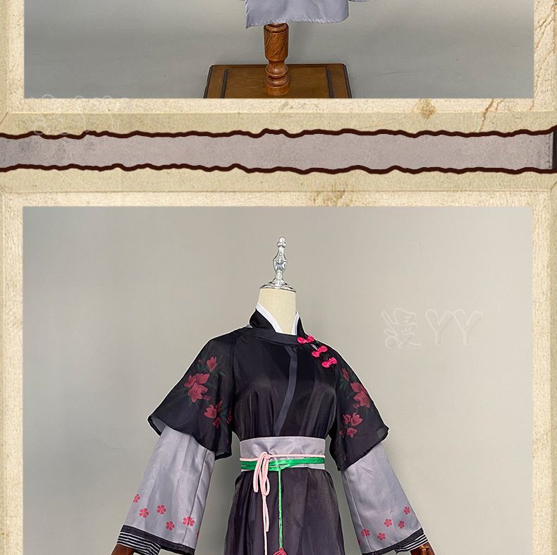 Wu Chang White Guard & Black Guard Cosplay Costume Game Identity V Peach Faced Scholar Cosplay Suit Party Clothing Halloween Carnival Uniforms