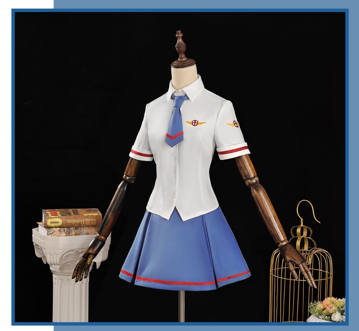 Anime Card Captor Sakura Touya Cardcaptor Sakura Kinomoto Tsukishiro Yukito School Uniform Cosplay Costume Female Men Customized