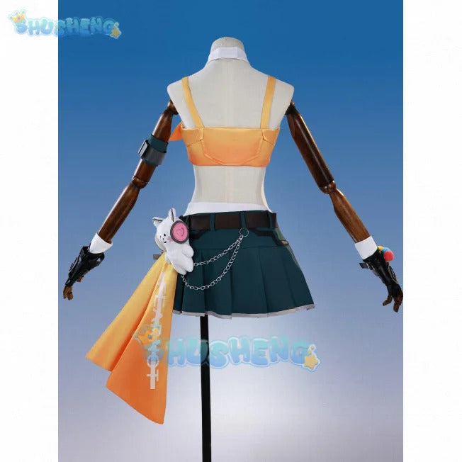 Overwatch Mercy Cosplay Costume Angela Ziegler Uniform Halloween Carnival Party Christmas Play Role Clothes Clothing Shusheng