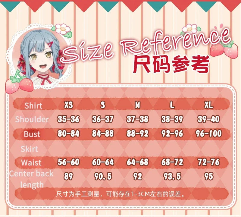 BanG Dream Sakiko Togawa Cosplay Costume Uniform Halloween Carnival Party Christmas Play Role Clothes Clothing for Women