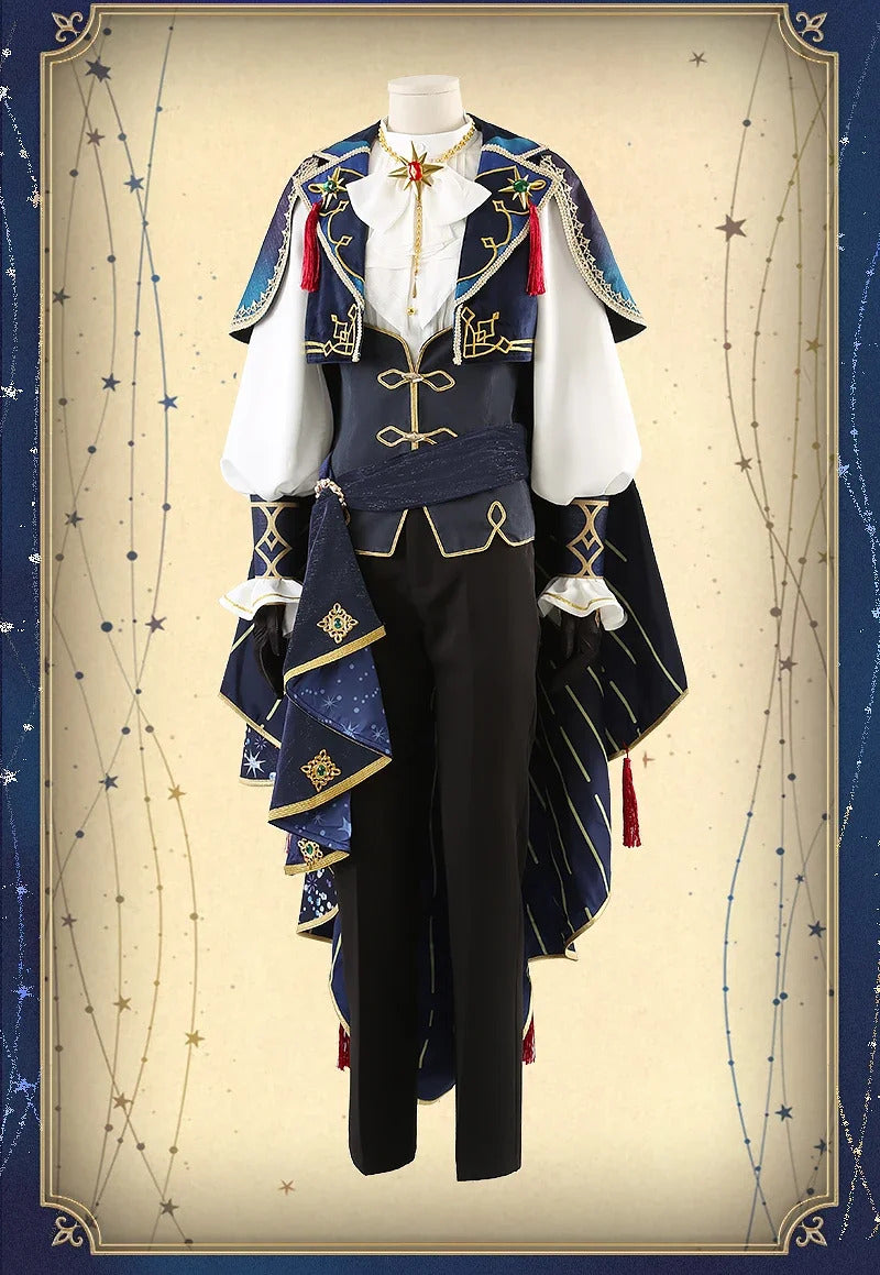 Ensemble Stars Starry Symphony Kagehira Mika Itsuki Shu Cosplay Costume Uniform Halloween Carnival Party Christmas Play Role