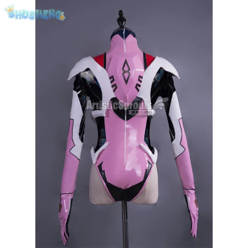 Mari Makinami Illustrious Anime EVA Cosplay Costume Women's sexy jumpsuit armor socks headwear set Halloween Carnival uniform