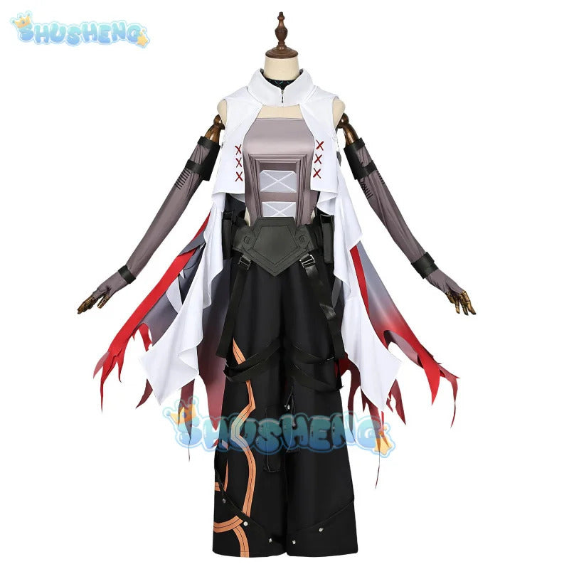 Arknights Mudrock Cosplay Costume Uniform Halloween Carnival Party Christmas Play Role Clothes Clothing for Women