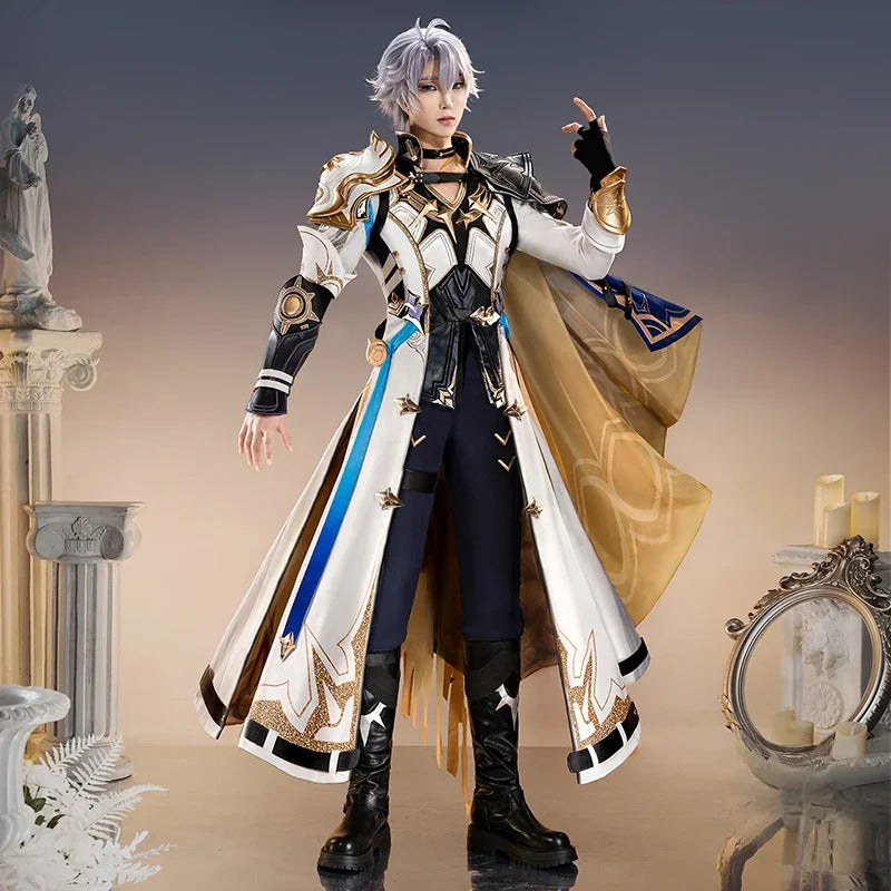 Honkai Star Rail Phainon Cosplay Costume Uniform Amphoreus The Eternal Land Metal Accessories Halloween Party for Women Men