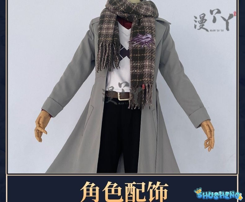 Game Identity V Eli Clark Cosplay Costume Wig Seer BLK Uniform Set Halloween Carnival Play Role Party Prop Anime Cosplay Clothes