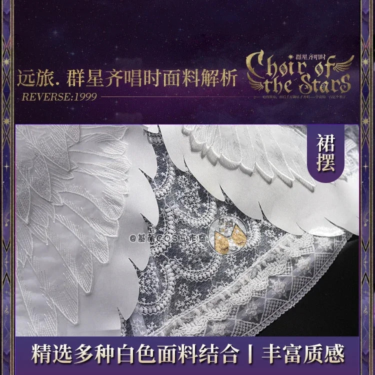 Shusheng Reverse:1999 Voyager Cosplay Costume Uniform Halloween Carnival Party Christmas Play Role Clothes Clothing
