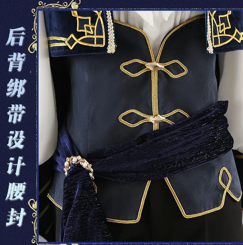Ensemble Stars Starry Symphony Kagehira Mika Itsuki Shu Cosplay Costume Uniform Halloween Carnival Party Christmas Play Role