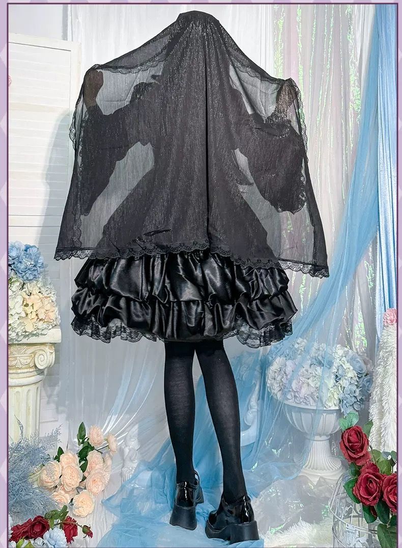 Akemi Homura Black Dress Anime Puella Magi Madoka Magica Cosplay Costume Lolita Dress Party Suit Halloween Uniform