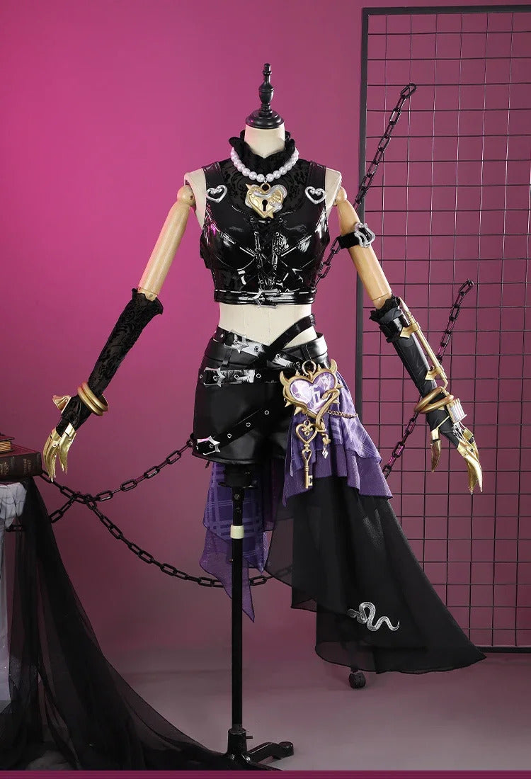 Game Identity V Mechanic Cosplay Costume Mechanic Lock Core Cosplay Outfit Tracy Reznik Role Play For Hallowmas Party